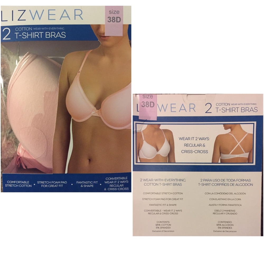 Liz Claiborne Cotton T-Shirt bra (2)
